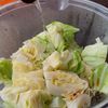 【福岡焼き鳥屋風春キャベツと鶏皮のうまタレ和え】節約の工程3