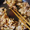 【業務スーパーレシピ】大根餅で焼き肉サンド♪お弁当にの工程2