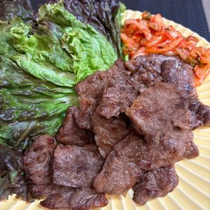 楽ラク手抜キッチン🐶🐾の作ってみた!投稿(タレが絶品「牛肉のサムギョプサル風」【おうちで簡単】)