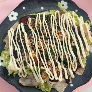 milkの作ってみた!投稿(【もちとろ豚バラ焼きキャベツ】カリッとろ〜お好み焼き風♬︎)