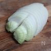 腸活にも◎!塩麹✖️レモンのサーモンカルパッチョの工程1
