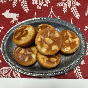🩵ドラえもんの作ってみた!投稿(卵白消費！バター不使用で出来る！絶品フィナンシェ！)