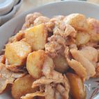 甘辛ホクホク美味＊新じゃがと豚肉の味噌炒め