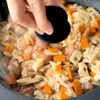鶏レンコンご飯の工程4
