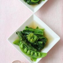 春野菜のお浸し。