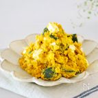 ＼レンジで簡単／パパッと♪副菜♡デリ風かぼちゃサラダ