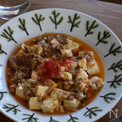 火使わない！米粉で簡単！【レンジ麻婆豆腐】