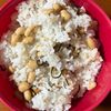 チョビの助の作ってみた!投稿(味付け簡単♪大豆と塩昆布とゴマの混ぜご飯)