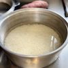 さつまいもの塩昆布バタご飯◎の下準備