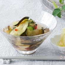 水ナスと夏野菜の水キムチ