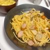 し☆の作ってみた!投稿(ワンパンで作る！和風きのこパスタ)