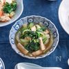 【チンゲンサイと油揚げの中華風煮びたし】中華献立に♪の工程4