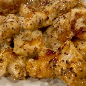 なつの作ってみた!投稿(驚くほどしっとり♡鶏むねマヨマスタード和え)
