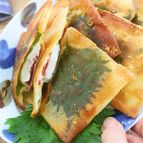 包まない！【ささみのパリパリ梅しそ春巻き】