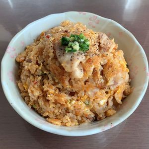そうちゃんまま。の作ってみた!投稿(＼包丁不要／ワンパン10分【焦がし豚バラねぎチャーハン】)