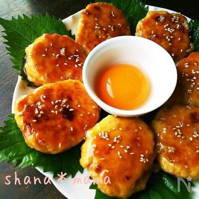 甘辛♪ふわっふわ~♪豆腐たっぷり鶏つくね♪