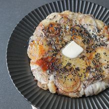 さつまいもと蓮根で甘じょっぱガレット風