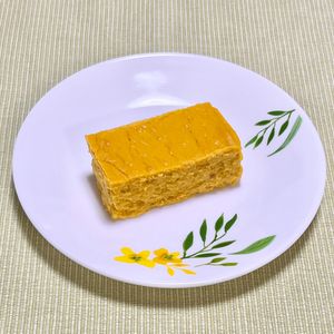 キャピタンの作ってみた!投稿(材料4つ♪かぼちゃチーズケーキ【砂糖・生クリームなし】)