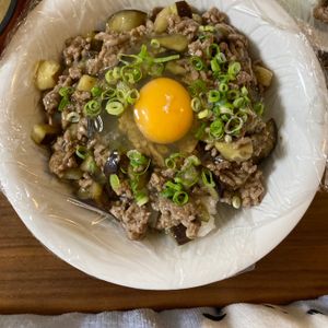 1217936の作ってみた!投稿(【なすとひき肉の和風あんかけ丼】ご飯がすすむ！)