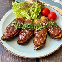 『大葉香る、なすの肉詰め』はがれない!なすがジューシー♡