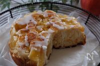 フライパンDEアップルロールパン