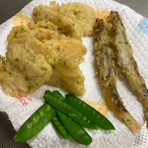 そら・ゆずの作ってみた!投稿(筍の磯辺揚げ。)