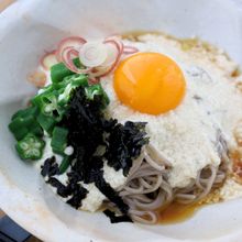 5分で！新食感⁉️【ふわふわ豆腐だし蕎麦】