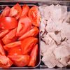 ぷるぷるゆで豚とトマトの卵炒め🍚香るメキシカン🤩🌵の工程1
