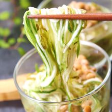 ネバネバ野菜そうめん