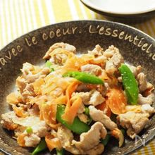 コクうま！野菜たっぷりゴマ味噌いため
