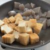 常備食材で10分♪【厚揚げとこんにゃくの甘辛味噌煮】の工程2