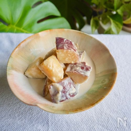 大好きなお母さんの味【さつまいものミルク煮】