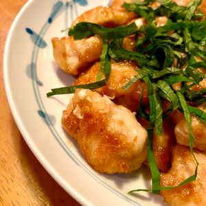 ねおたんの作ってみた!投稿(調味料これだけ!ポン酢で楽ちん♡【おろしそ甘酢だれチキン】)