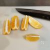 はっさくと貝割れ大根の春色サラダの工程2