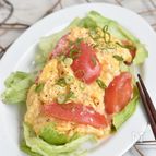 トマトと卵のとろーりチーズ焼き