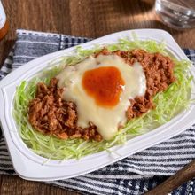 パックご飯で簡単！洗い物ほぼ無し「ツナ缶タコライス」