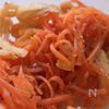 【冷凍作り置き】レンチン！ にんじんと油揚げのナムルの工程2