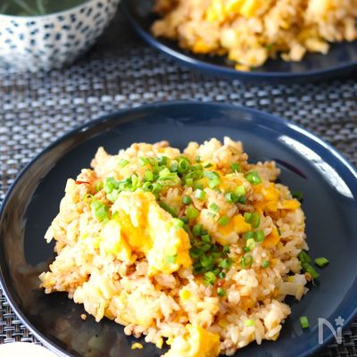 みそオイスターでやみつき炒飯♡ねぎたっぷり激旨~6分で完成!