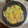【キャベツと豚肉の塩焼きそば〜辛子酢添え】味変で♪の工程6