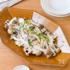 【トースターにお任せ】旨み爆発！しめじとしらすバター蒸し焼き