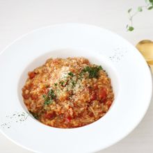 【低カロ&低糖質】でも大満足♡簡単ヘルシー♪トマトリゾット
