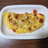 とももの作ってみた!投稿(ワンパン5分！【トマト入りふわとろオムレツ】パパっと簡単♩)