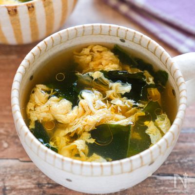 【簡単わかたまスープ】簡単おいしい♡シンプルで合わせやすい！