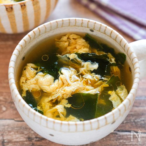【簡単わかたまスープ】簡単おいしい♡シンプルで合わせやすい！