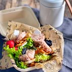 雑穀米で腸活🔥15分でミニライスバーガー