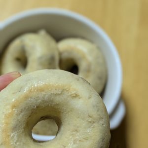 878693の作ってみた!投稿(米粉と豆腐の焼きドーナツ【グルテンフリー】)