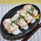 ハム巻きチーズ焼きおにぎり