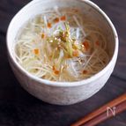 ザーサイだしのスープ麺
