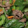 貧血予防！牛肉と小松菜のオイスター味噌炒めの工程5