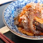 冷凍こんにゃくのきんぴら炒め
